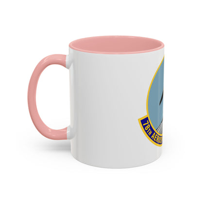 78th Aerospace Medicine Squadron (U.S. Air Force) Accent Coffee Mug