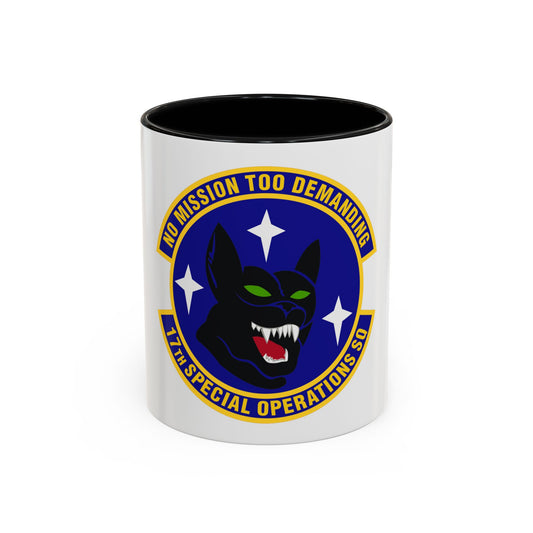 17th Special Operations Squadron (U.S. Air Force) Accent Coffee Mug