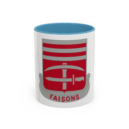 140 Engineer Battalion (U.S. Army) Accent Coffee Mug
