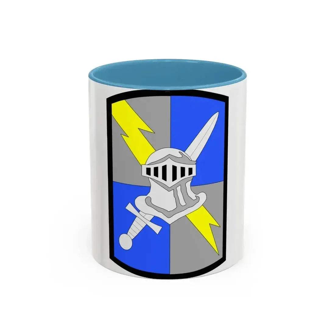 513th Military Intelligence Brigade (U.S. Army) Accent Coffee Mug 11oz Light Blue - Go Mug Yourself