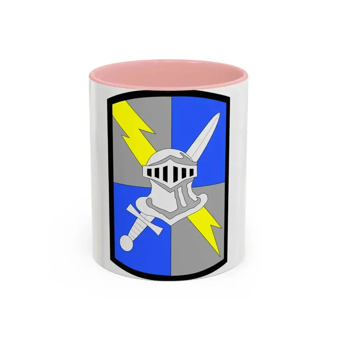 513th Military Intelligence Brigade (U.S. Army) Accent Coffee Mug 11oz Pink - Go Mug Yourself