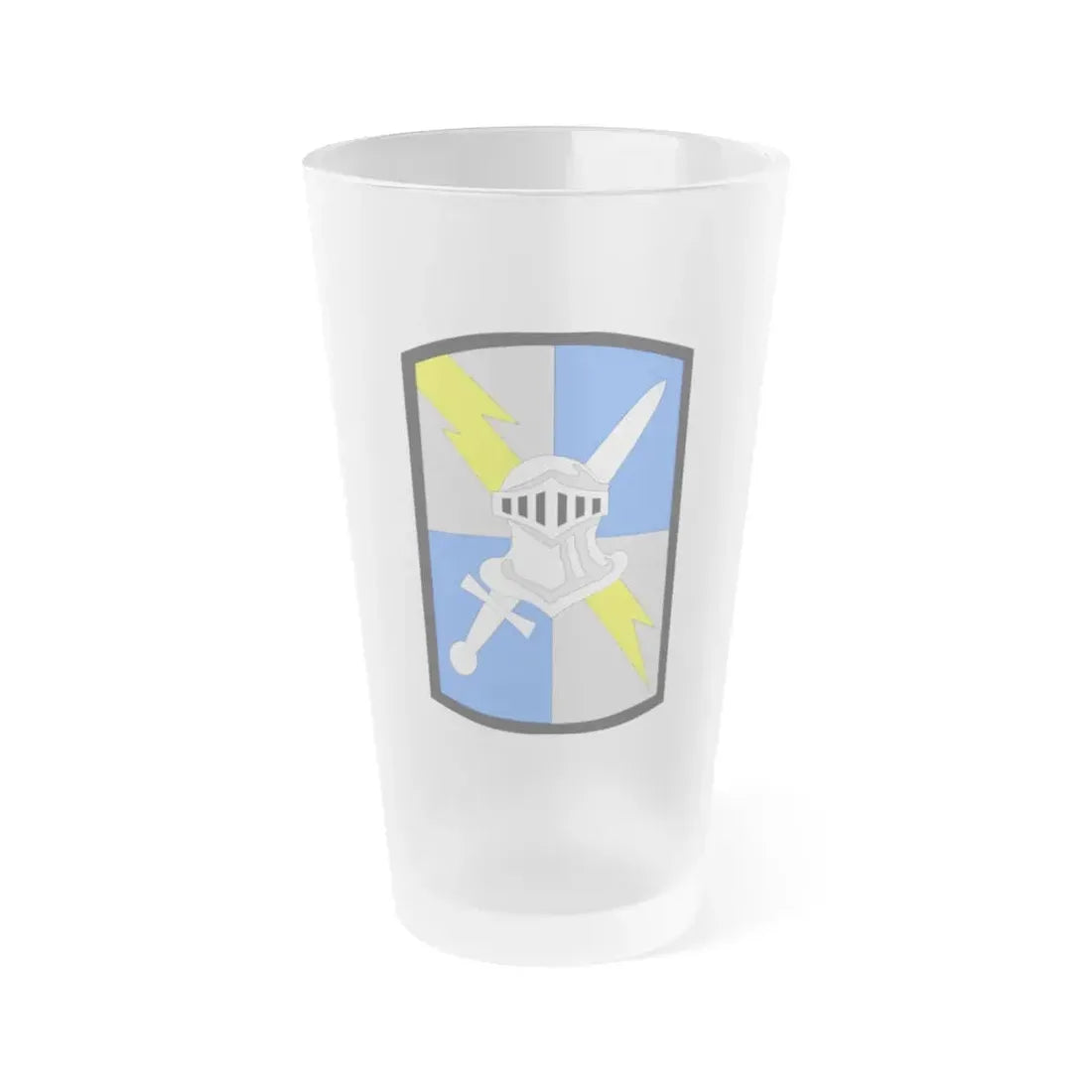 513th Military Intelligence Brigade (U.S. Army) Frosted Pint Glass 16oz Default Title - Go Mug Yourself