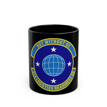 514 Logistics Readiness Squadron AFRC (U.S. Air Force) Black Coffee Mug-11oz-Go Mug Yourself