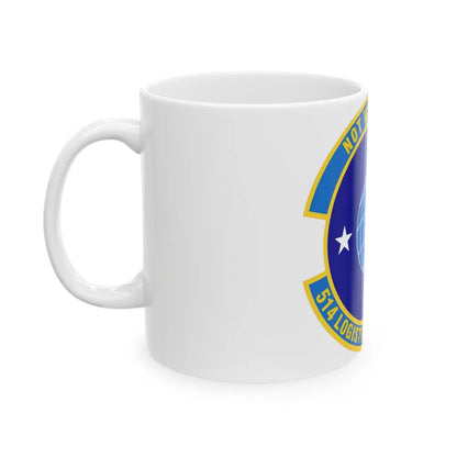 514 Logistics Readiness Squadron AFRC (U.S. Air Force) White Coffee Mug-Go Mug Yourself