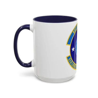 514 Logistics Readiness Squadron AFRC (U.S. Air Force) Accent Coffee Mug - Go Mug Yourself
