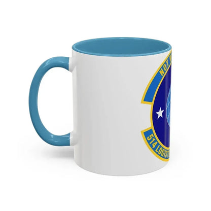 514 Logistics Readiness Squadron AFRC (U.S. Air Force) Accent Coffee Mug - Go Mug Yourself