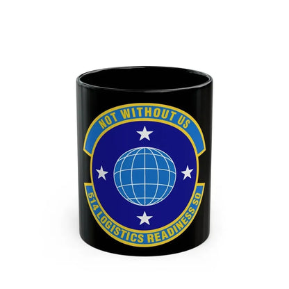 514 Logistics Readiness Squadron AFRC (U.S. Air Force) Black Coffee Mug 11oz - Go Mug Yourself