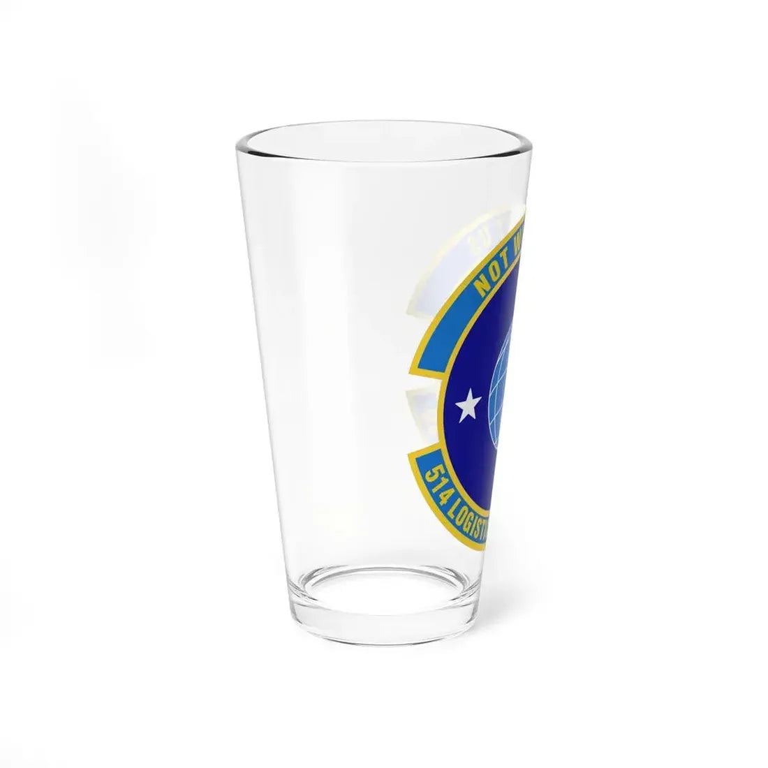 514 Logistics Readiness Squadron AFRC (U.S. Air Force) Pint Glass 16oz - Go Mug Yourself