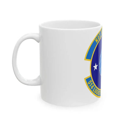 514 Logistics Readiness Squadron AFRC (U.S. Air Force) White Coffee Mug - Go Mug Yourself