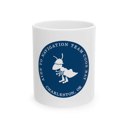 ANT Coos Bay Charleston OR (U.S. Coast Guard) White Coffee Mug