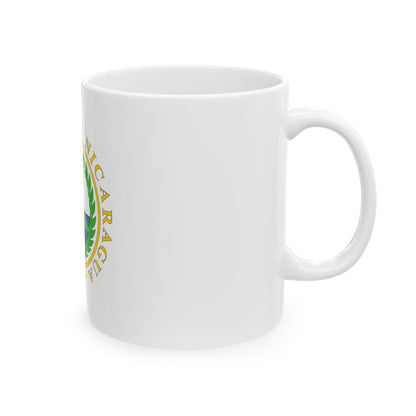 Coat of arms of Nicaragua (1854) - White Coffee Mug