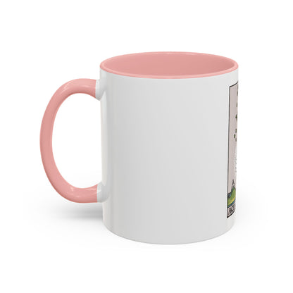 The Ace of Wands (Tarot Card) Accent Coffee Mug