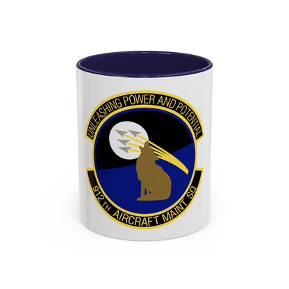 912th Aircraft Maintenance Squadron (U.S. Air Force) Accent Coffee Mug