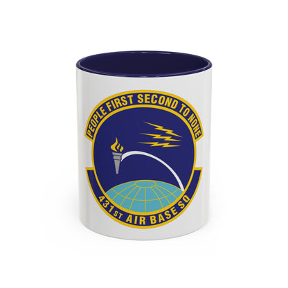 431st Air Base Squadron (U.S. Air Force) Accent Coffee Mug