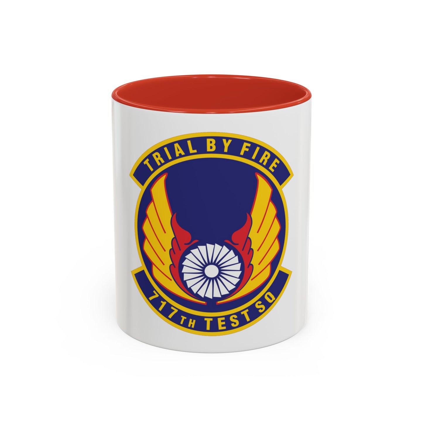 717th Test Squadron (U.S. Air Force) Accent Coffee Mug