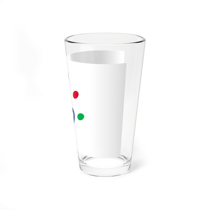 Flag of Ishikari Hokkaido (Japan) Pint Glass 16oz