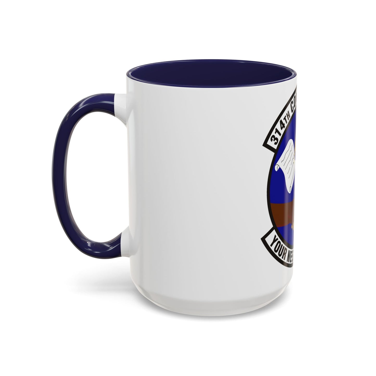 314th Contracting Squadron (U.S. Air Force) Accent Coffee Mug