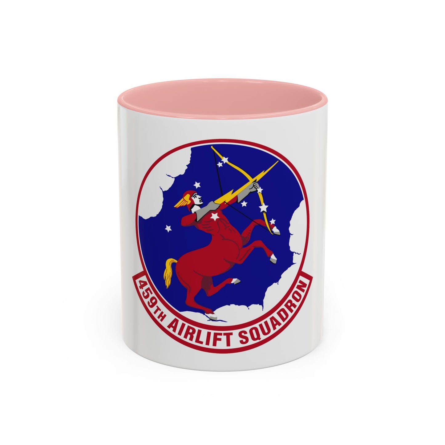 459th Airlift Squadron (U.S. Air Force) Accent Coffee Mug