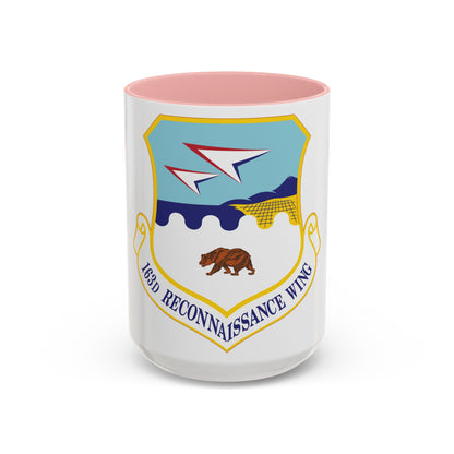 163d Reconnaissance Wing (U.S. Air Force) Accent Coffee Mug