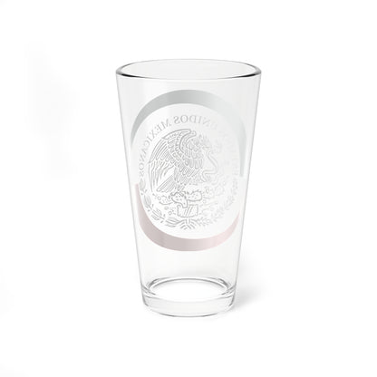 Senate Seal Mexico (Mexico) (Coat of Arms) Pint Glass 16oz
