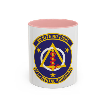 374th Dental Squadron (U.S. Air Force) Accent Coffee Mug