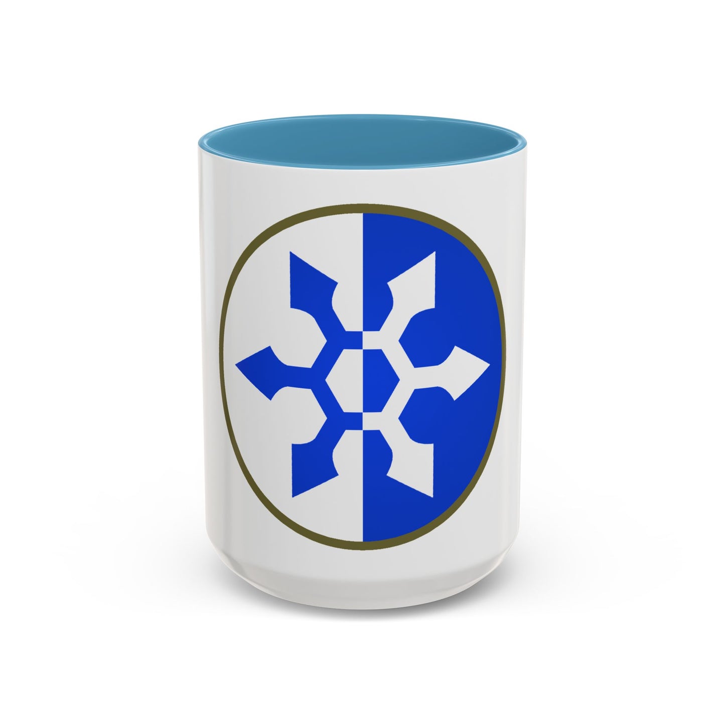 XXXIII Corps (U.S. Army) Accent Coffee Mug