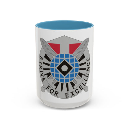 719th Military Intelligence Battalion 2 (U.S. Army) Accent Coffee Mug