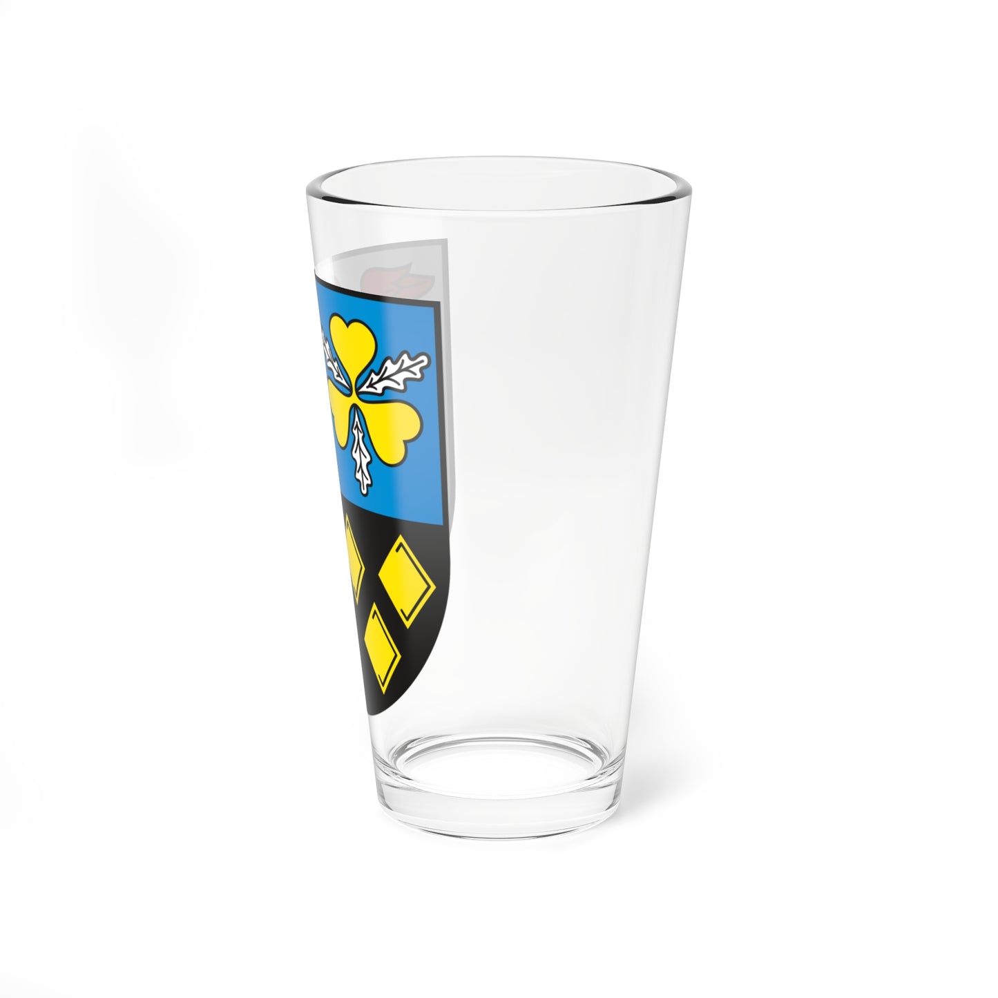 DE-ST 15-0-90 Landkreis Stendal COA (Germany) (Coat of Arms) Pint Glass 16oz