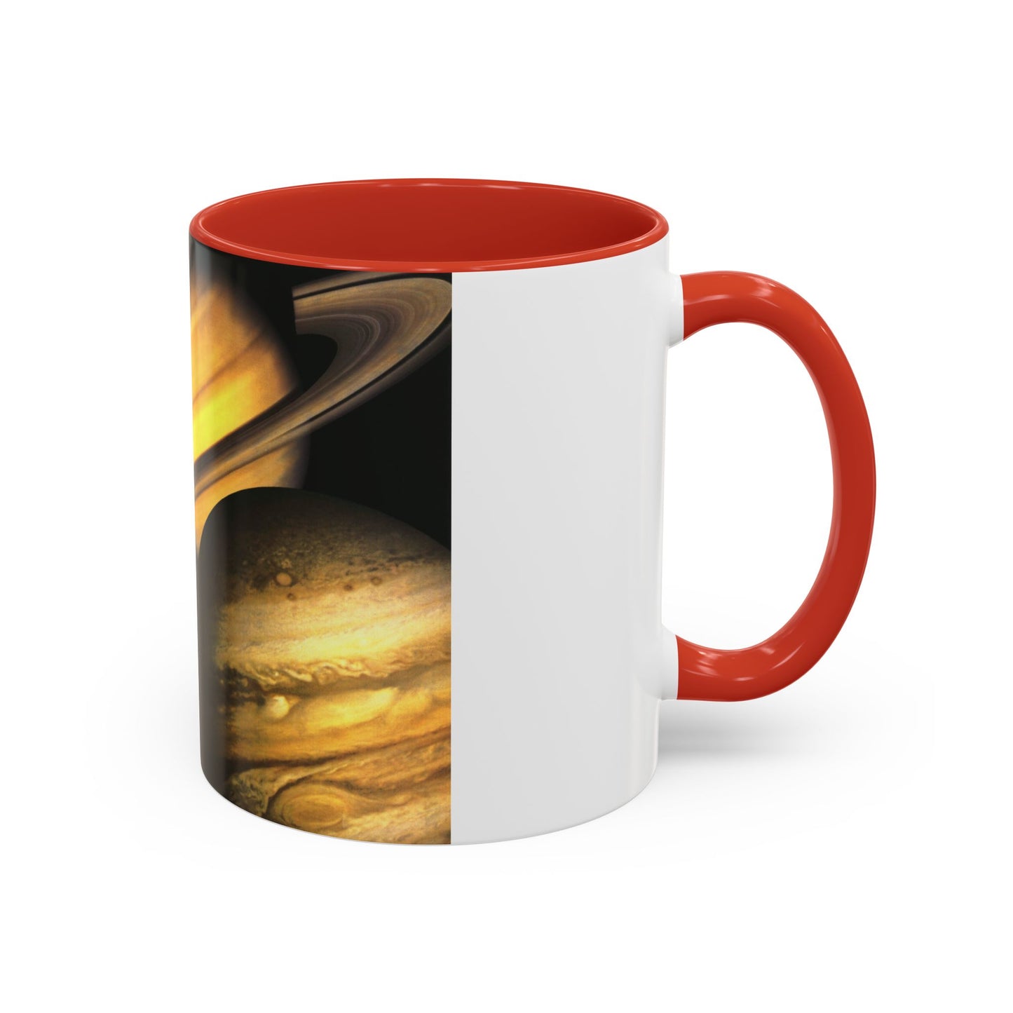 Space - The Solar System - Our Celestial Family (1990) (Map) Accent Coffee Mug