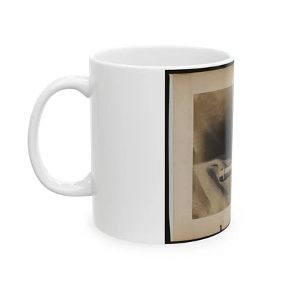 Expedients For Crossing Streams, Pocket Auger Used To Construct The Frames Of The Blanket Boats (U.S. Civil War) White Coffee Mug-Go Mug Yourself