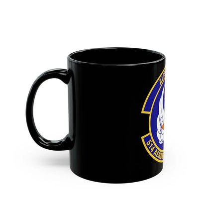 514th Aeromedical Evacuation Squadron (U.S. Air Force) Black Coffee Mug-Go Mug Yourself