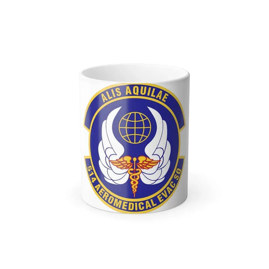 514th Aeromedical Evacuation Squadron (U.S. Air Force) Color Changing Coffee Mug 11oz - Go Mug Yourself