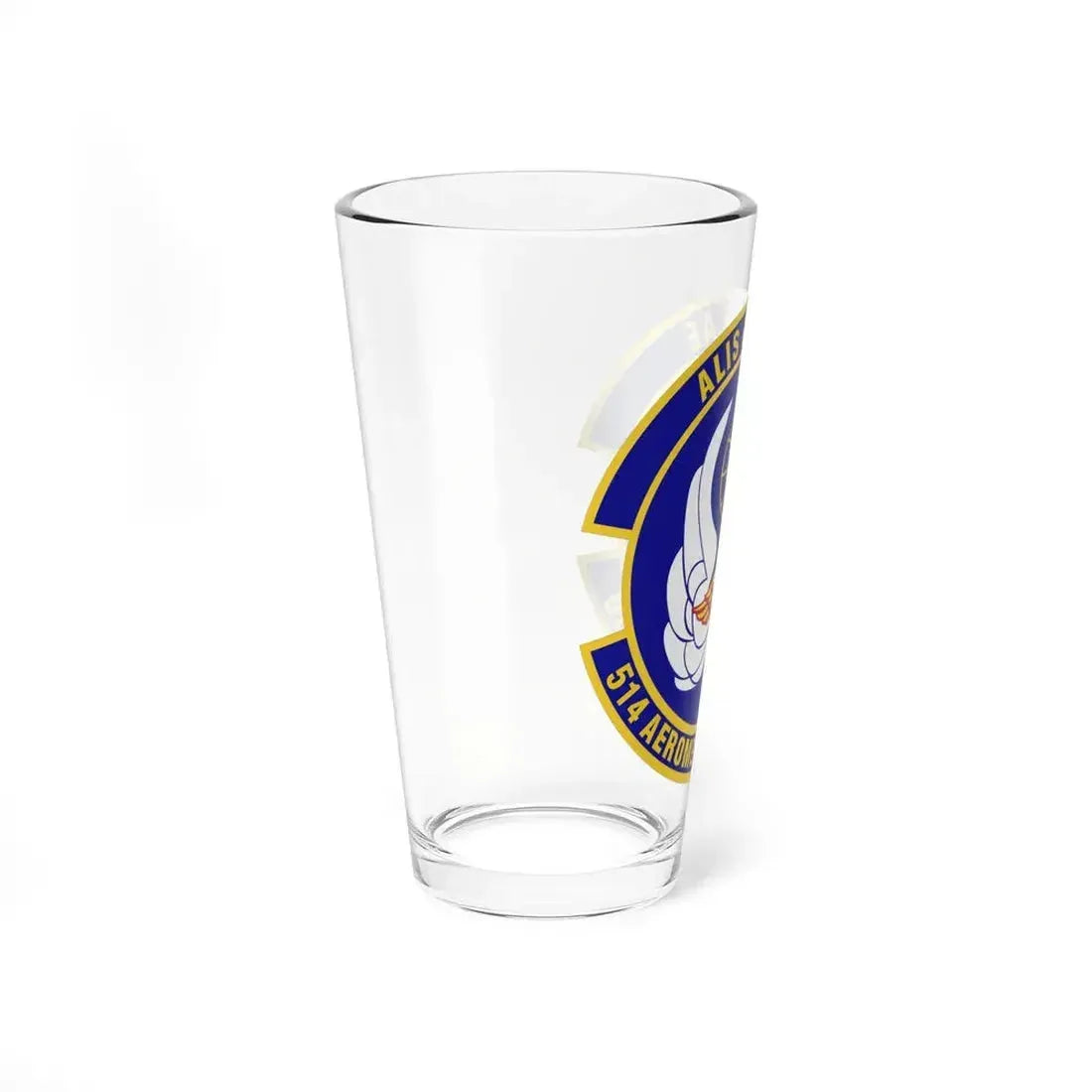 514th Aeromedical Evacuation Squadron (U.S. Air Force) Pint Glass 16oz - Go Mug Yourself
