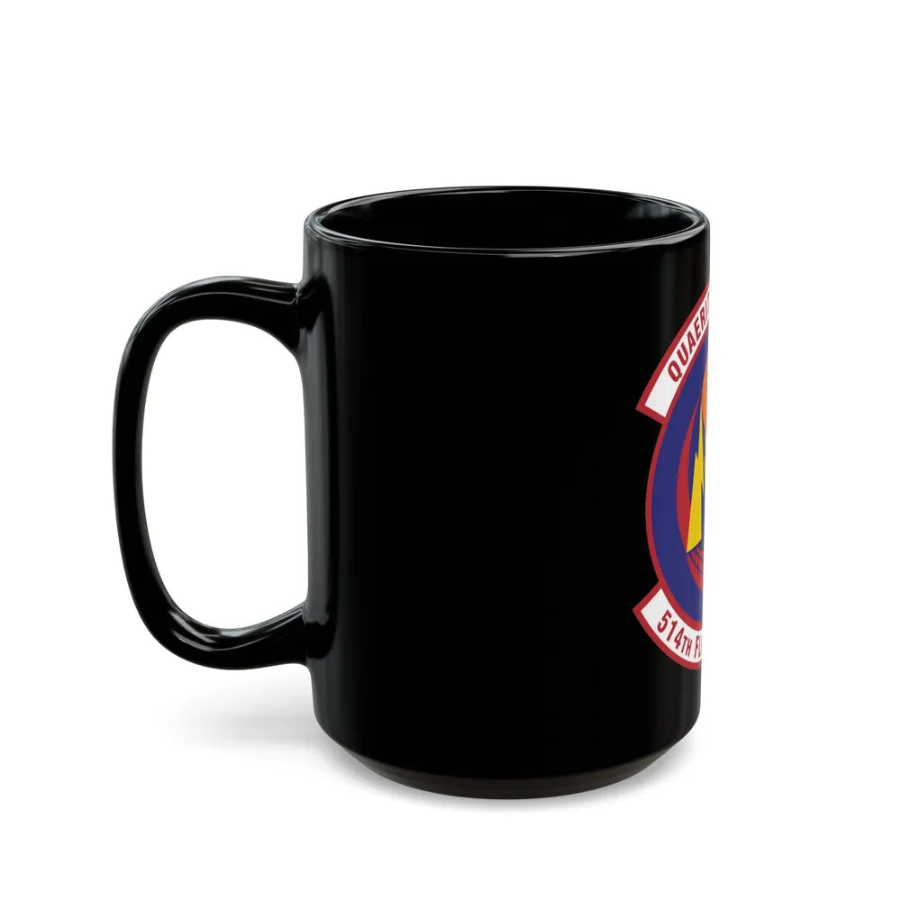 514th Flight Test Squadron (U.S. Air Force) Black Coffee Mug-Go Mug Yourself