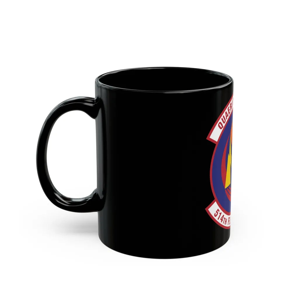 514th Flight Test Squadron (U.S. Air Force) Black Coffee Mug-Go Mug Yourself