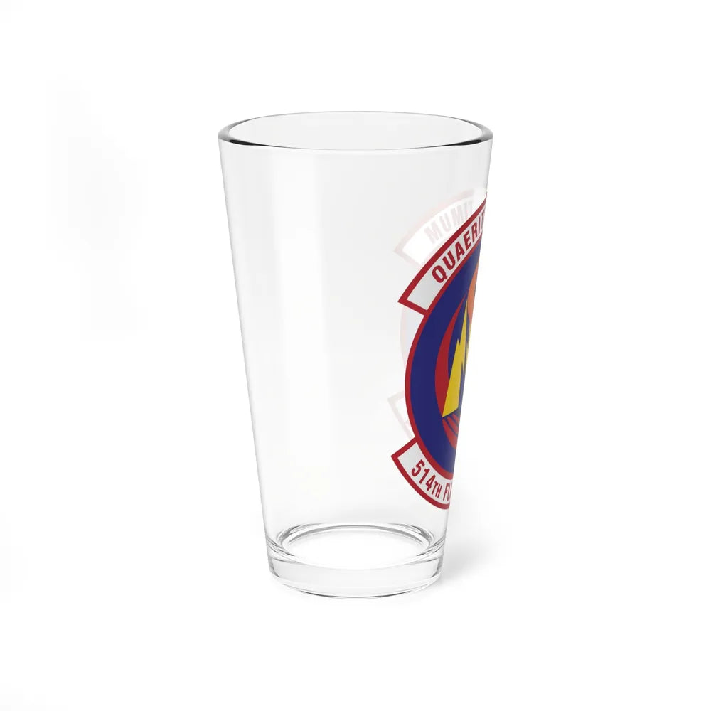 514th Flight Test Squadron (U.S. Air Force) Pint Glass 16oz-Go Mug Yourself