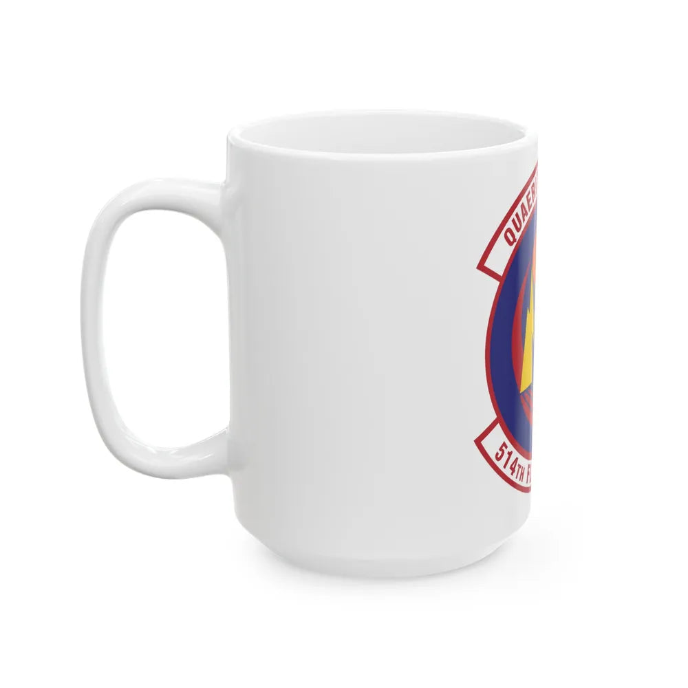 514th Flight Test Squadron (U.S. Air Force) White Coffee Mug-Go Mug Yourself