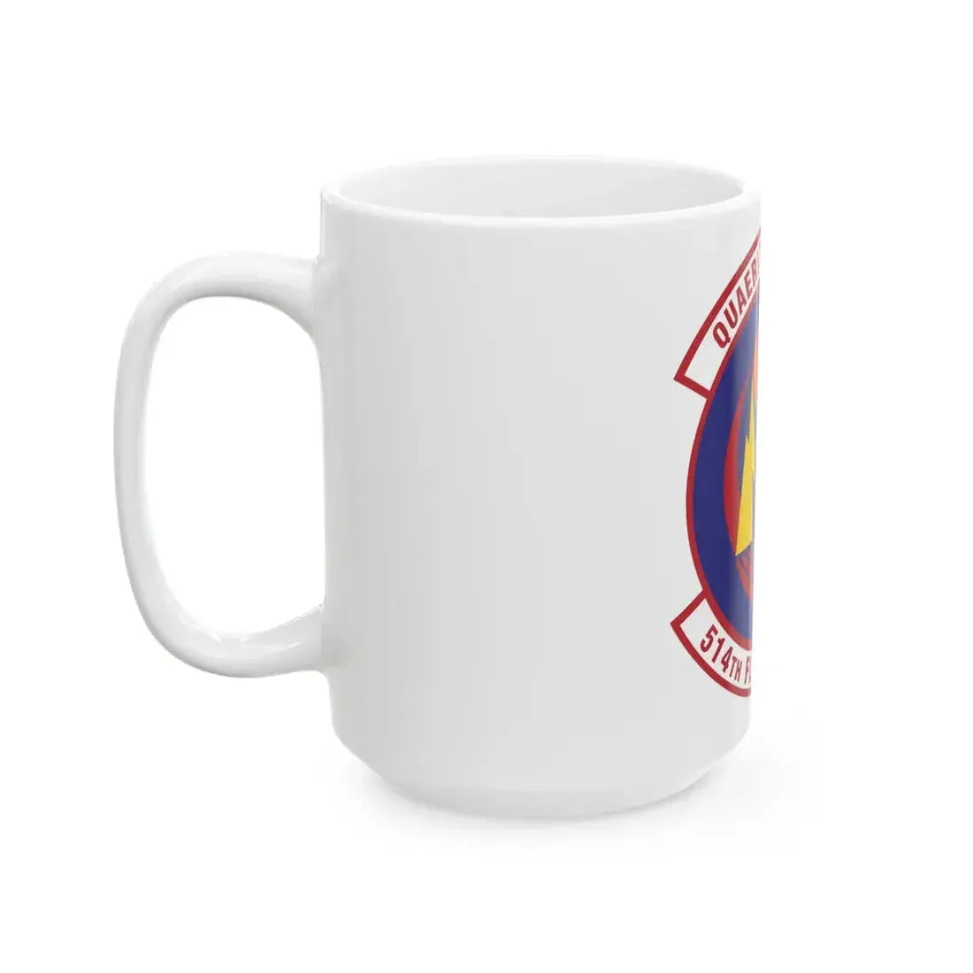 514th Flight Test Squadron (U.S. Air Force) White Coffee Mug - Go Mug Yourself