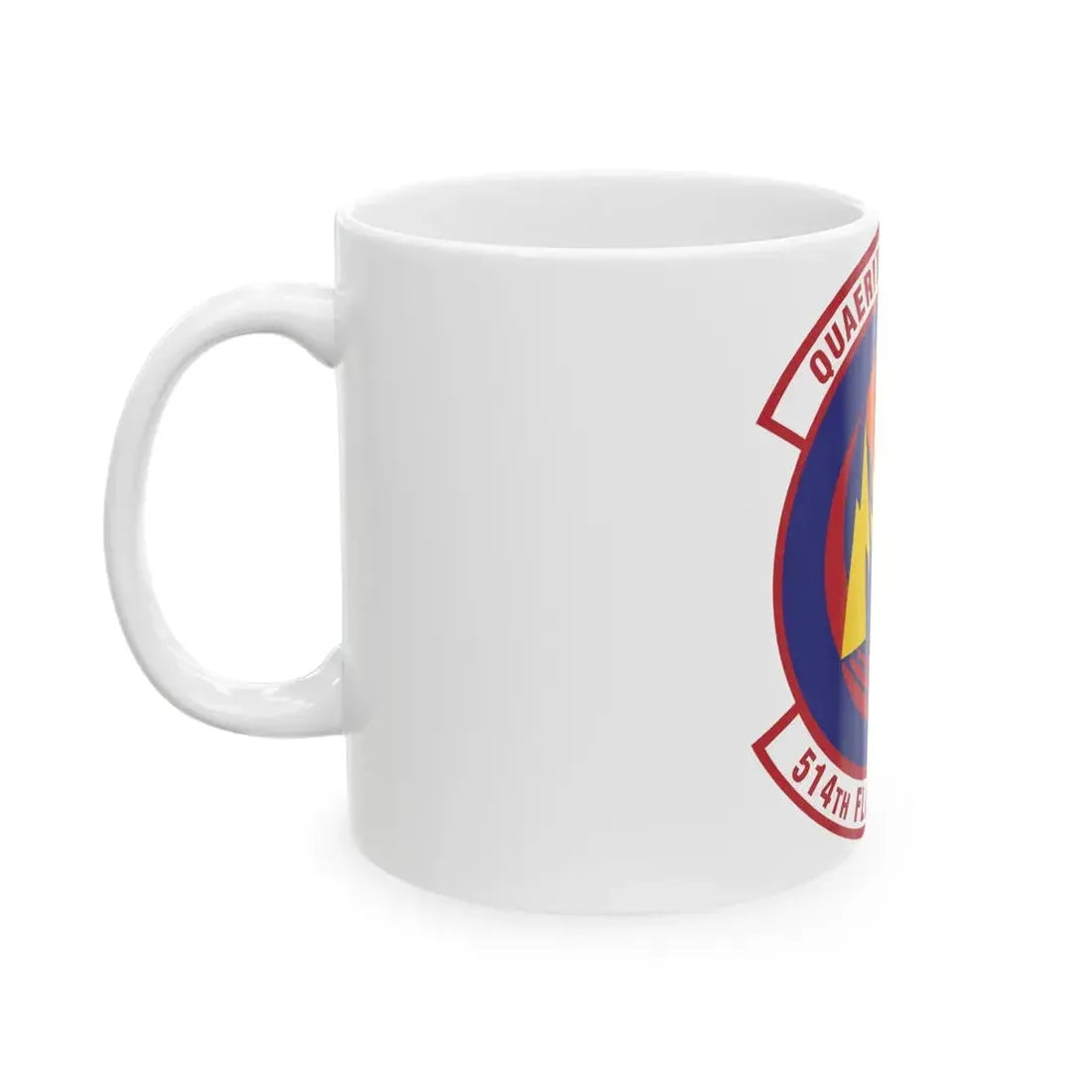 514th Flight Test Squadron (U.S. Air Force) White Coffee Mug - Go Mug Yourself