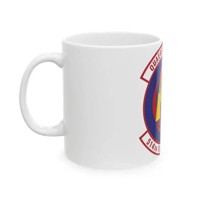 514th Flight Test Squadron (U.S. Air Force) White Coffee Mug - Go Mug Yourself