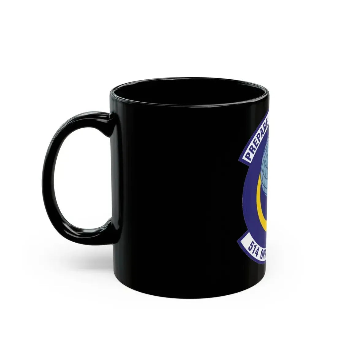514th Operations Support Squadron (U.S. Air Force) Black Coffee Mug - Go Mug Yourself