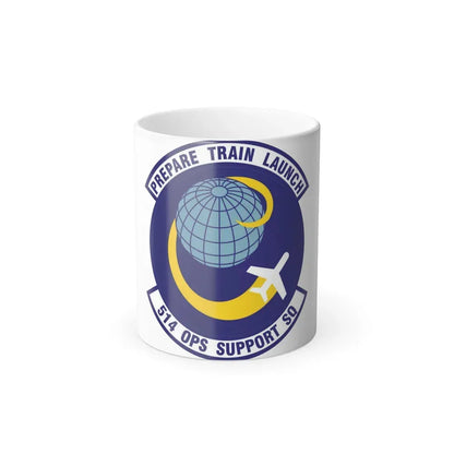 514th Operations Support Squadron (U.S. Air Force) Color Changing Coffee Mug 11oz - Go Mug Yourself