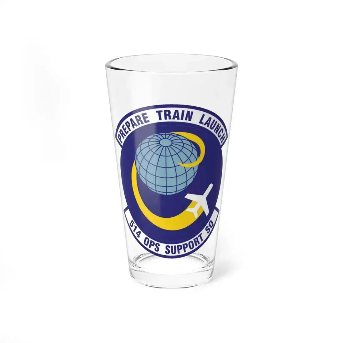 514th Operations Support Squadron (U.S. Air Force) Pint Glass 16oz 16oz - Go Mug Yourself