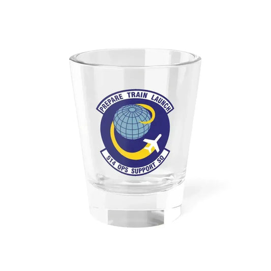 514th Operations Support Squadron (U.S. Air Force) Shot Glass 1.5oz 1.5oz - Go Mug Yourself