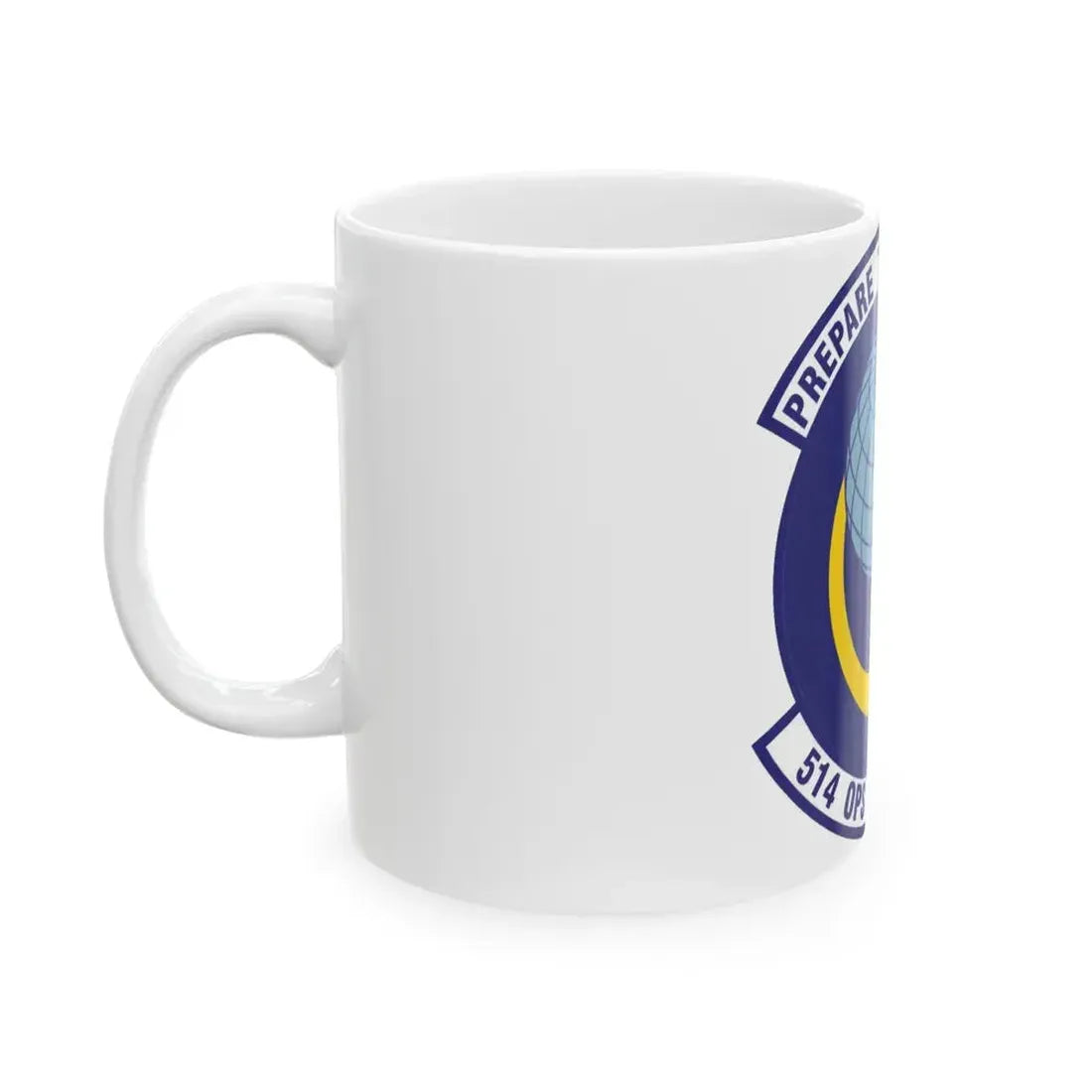 514th Operations Support Squadron (U.S. Air Force) White Coffee Mug - Go Mug Yourself