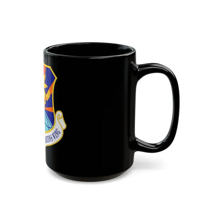 515 Air Mobility Operations Wing AMC (U.S. Air Force) Black Coffee Mug-Go Mug Yourself