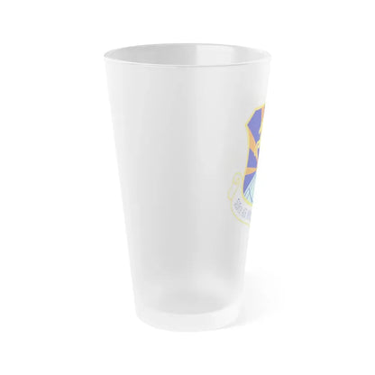 515 Air Mobility Operations Wing AMC (U.S. Air Force) Frosted Pint Glass 16oz - Go Mug Yourself