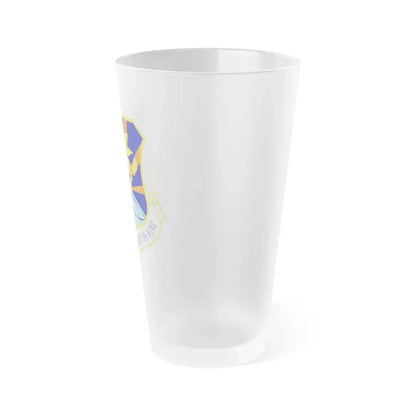 515 Air Mobility Operations Wing AMC (U.S. Air Force) Frosted Pint Glass 16oz - Go Mug Yourself