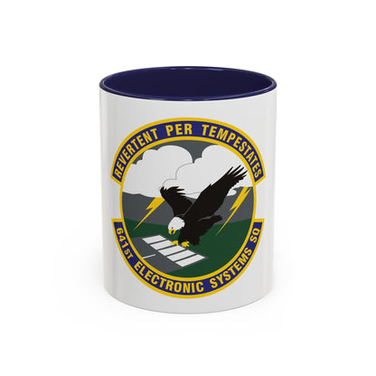 641st Electronic Systems Squadron (U.S. Air Force) Accent Coffee Mug