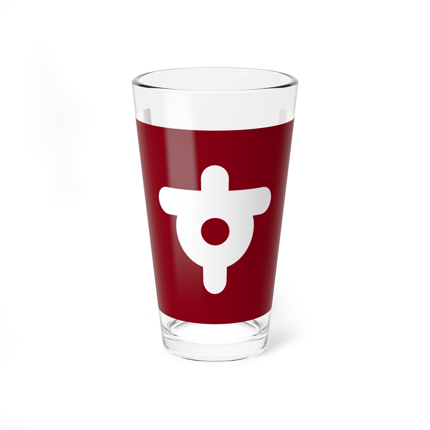 Flag of Sunagawa Hokkaido (Japan) Pint Glass 16oz